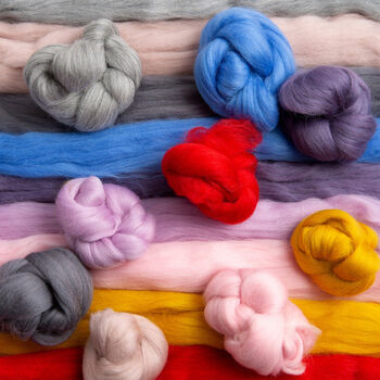 Merino Wool Bag Of Mixed Bits, 8 of 11