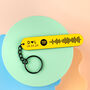 Personalised Scannable Spotify Code Keyring With Initials And Date, thumbnail 1 of 4