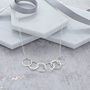 60th Birthday Infinity Link Necklace, thumbnail 1 of 3