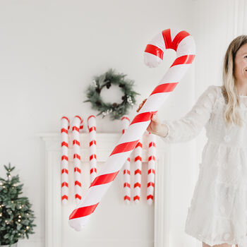 Giant Inflatable Candy Cane Decoration, 4 of 6