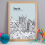 Personalised Perth Print, thumbnail 10 of 10