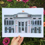 'Museo Del Prado, Madrid' Recycled Paper Collage Print, thumbnail 1 of 4