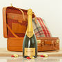Krug Champagne Leather Suitcase Luxury Travel Gift, thumbnail 1 of 4