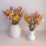 Orange And Yellow Dried Flower Bouquet, thumbnail 4 of 7