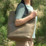 Genuine Leather Designer Tote Handbag, thumbnail 4 of 9