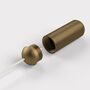 Solid Brass Knurled Bathroom Light Pulls, thumbnail 10 of 10