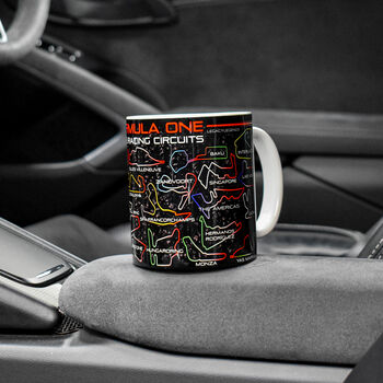 Grand Prix 2025 Circuits Red Edition Mug, 7 of 8