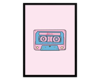 Taylor Swift Lover Inspired Cassette Print, 5 of 5