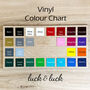 Personalised Wedding Welcome Mirror Vinyl Sticker Decal, thumbnail 5 of 5