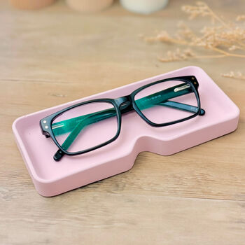 Pink Glasses Holder Sunglasses Case And Eyewear Tray, 12 of 12