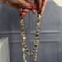 Multi Coloured Gemstone Necklace, thumbnail 4 of 5