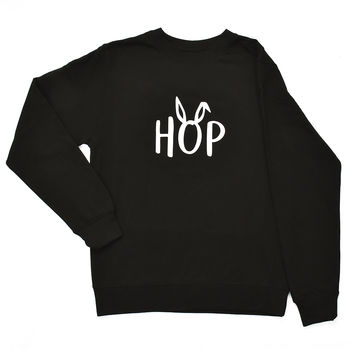 Easter 'Hop' Adult Jumper Sweatshirt, 6 of 8
