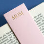 Personalised Leather Pointed Bookmark, thumbnail 10 of 11