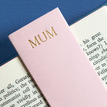 Personalised Leather Pointed Bookmark, 10 of 11