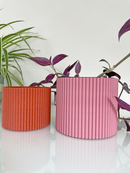 Corrugated Plant Pot – Strong And Lightweight, 3 of 9