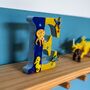 Personalised Paint Your Own Under The Sea Wooden Letter, thumbnail 7 of 7