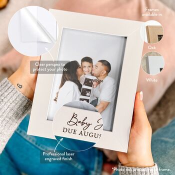 Personalised Baby Scan Photo Frame For Mum To Be, 4 of 12