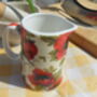 Small Jug In Poppy Chintz Design, thumbnail 8 of 8