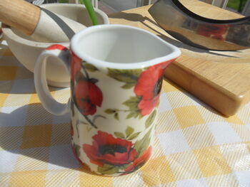 Small Jug In Poppy Chintz Design, 8 of 8