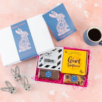 'Easter Bunny' Millionaire's Treats And Coffee Gift, 2 of 4
