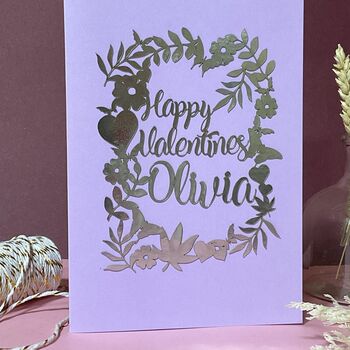 Personalised Valentines Card, 5 of 7