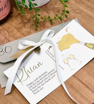 Personalised Birthday Scratch Gift Card And Envelope, 7 of 12