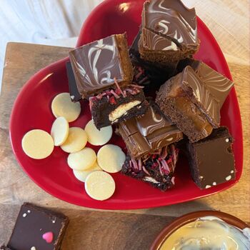 Valentine's Brownie Box Letterbox Gift, 10 of 12