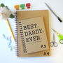 Personalised Daddy Notebook, thumbnail 3 of 4