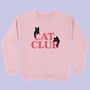 Cat Club Women's Sweatshirt, thumbnail 4 of 4