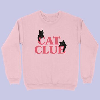 Cat Club Women's Sweatshirt, 4 of 4