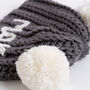 Personalised Baby Hat And Mitts Easy Crochet Kit, thumbnail 5 of 10