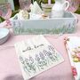 Personalised Cottage Garden Hand Painted Gift Bag, thumbnail 6 of 7