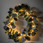 Eucalyptus LED Wreath, thumbnail 1 of 3