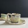 Wonky Candlesticks For Up To 3cm Candles In Soft Pastel Blues And Greens, thumbnail 4 of 9