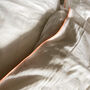 Peach Bamboo Bed Linen Set, thumbnail 4 of 6