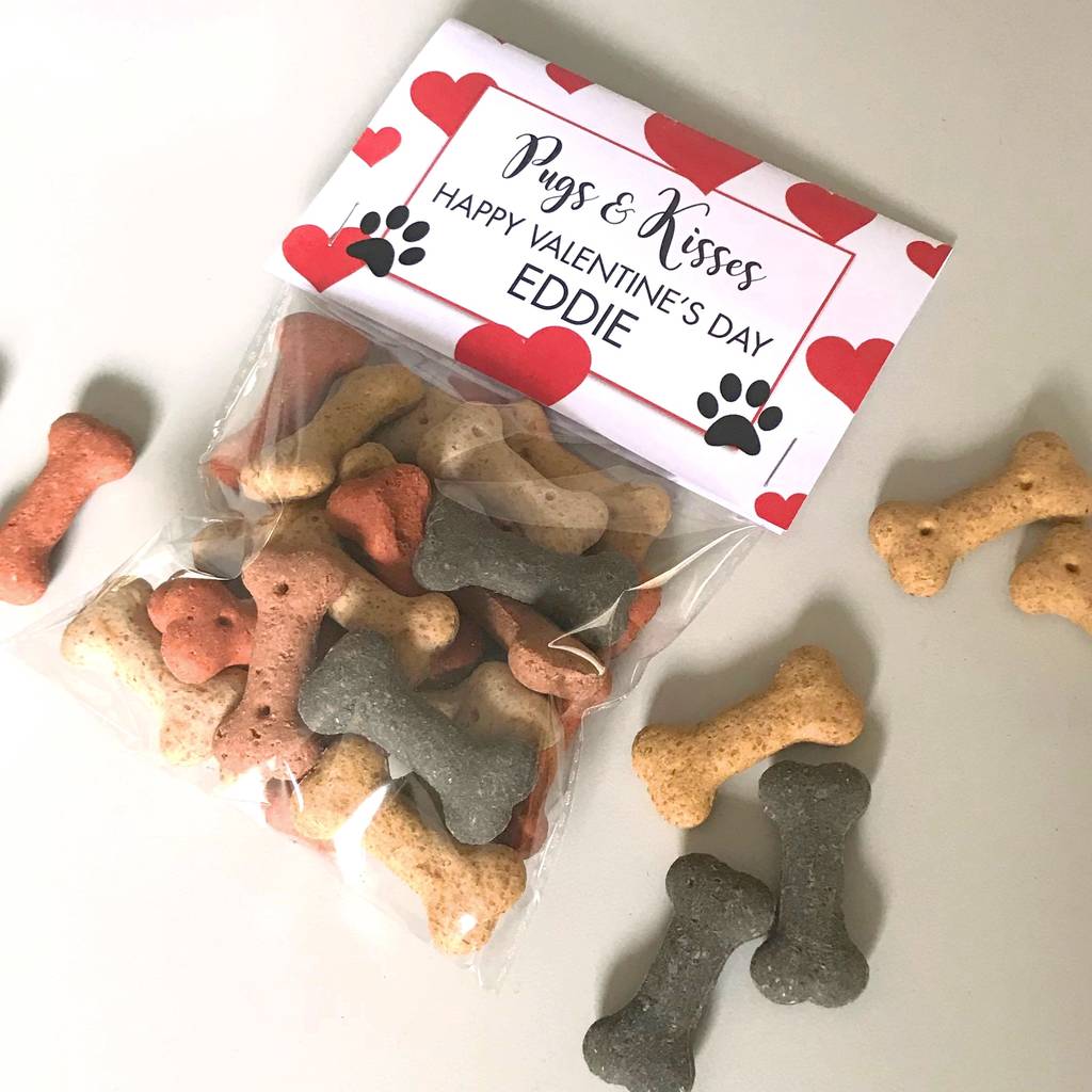Valentine Treat Bag For Dogs By Tailored Chocolates and Gifts