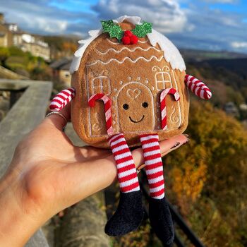 Christmas Character Shelf Sitter Gingerbread House, 2 of 5