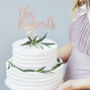 Enchanted Personalised Wedding Cake Topper, thumbnail 2 of 5