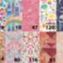 Personalised Liberty Fabric Collage Rainbow Print, thumbnail 8 of 12