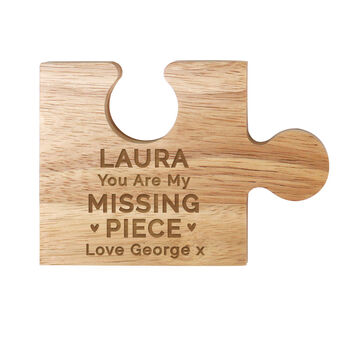 Personalised My Missing Piece Jigsaw Piece, 4 of 4