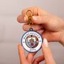 Manchester City Football Club Spinning Logo Backpack Hanger, thumbnail 3 of 5