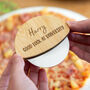 Personalised Pizza Cutter Good Luck At University, thumbnail 1 of 5