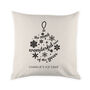 Personalised Bauble Cushion Cover, thumbnail 5 of 5