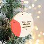 Robins Appear Memorial Christmas Tree Decoration, thumbnail 1 of 7