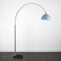 Black Marble Base Large Arch Overhead Floor Lamp Stand, thumbnail 5 of 7