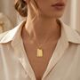 Gifts For Women Personalised Engraved Necklace, thumbnail 2 of 12