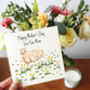 Personalised Sheep And Lamb Mother's Day Card, thumbnail 1 of 6
