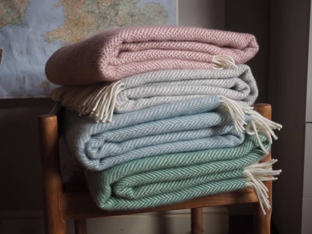 personalised nursery throw by stabo