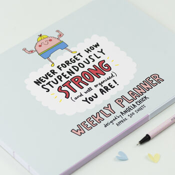 Stupendously Strong Weekly Planner Notepad, 3 of 5