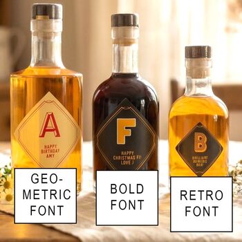 Personalised Initials Gin, 5 of 12
